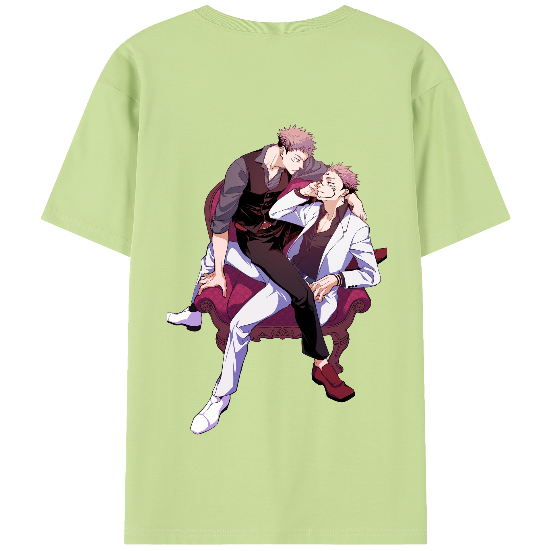 （画像用） 呪術廻戦 Jujutsu Kaisen 綿100％半袖Tシャツ（背面プリント）